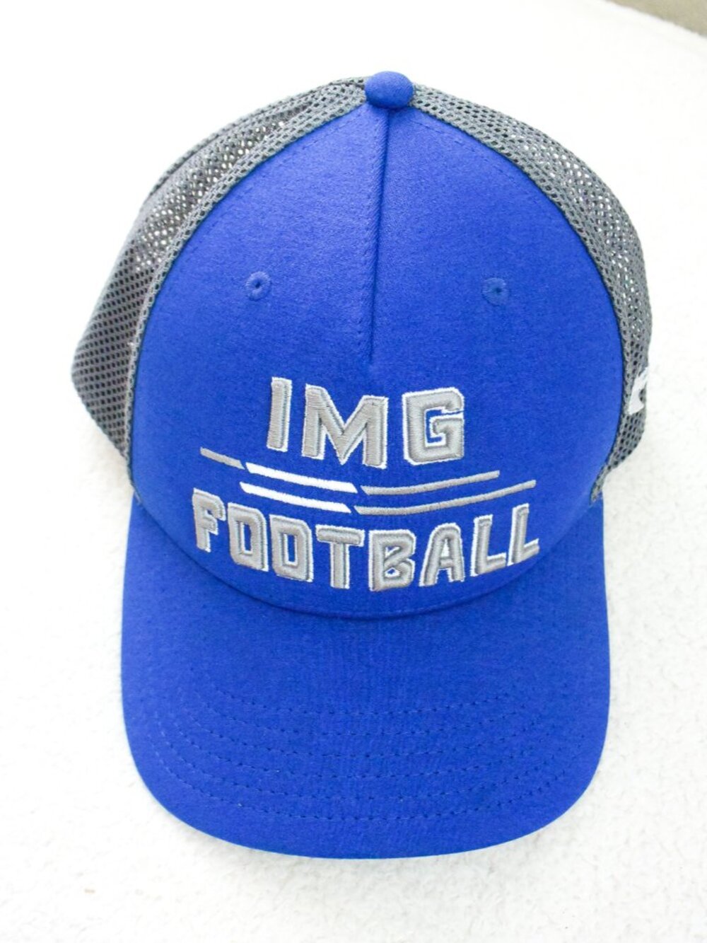 *IMG Academy* Under Armour: Blue & Gray Raised Lettering Hat - NEW!